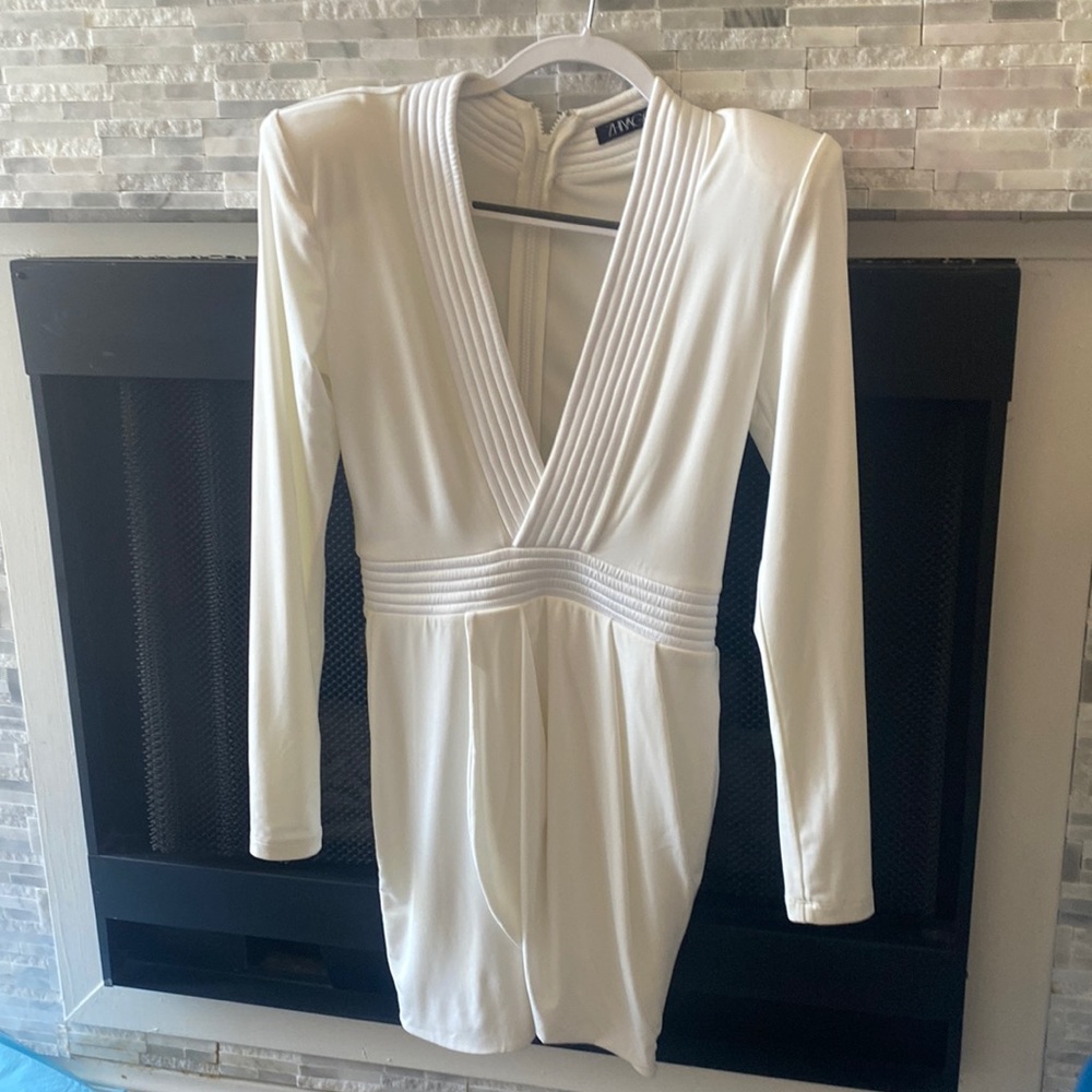Beautiful white class dress